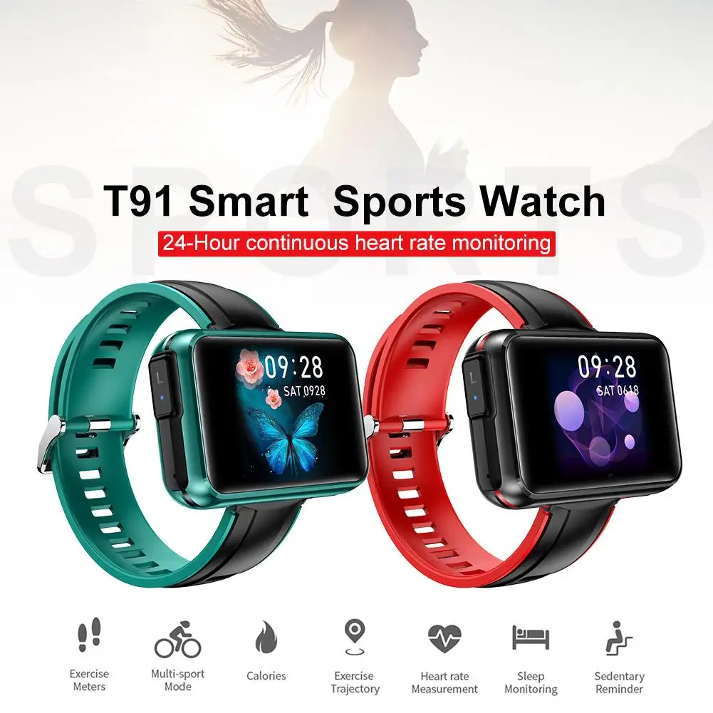 

Smart Bracelet IPX6 Life Waterproof Wireless Bluetooth Headset Smart Bracelet Smart Watch Android Watch Fit Smartwatch 2021