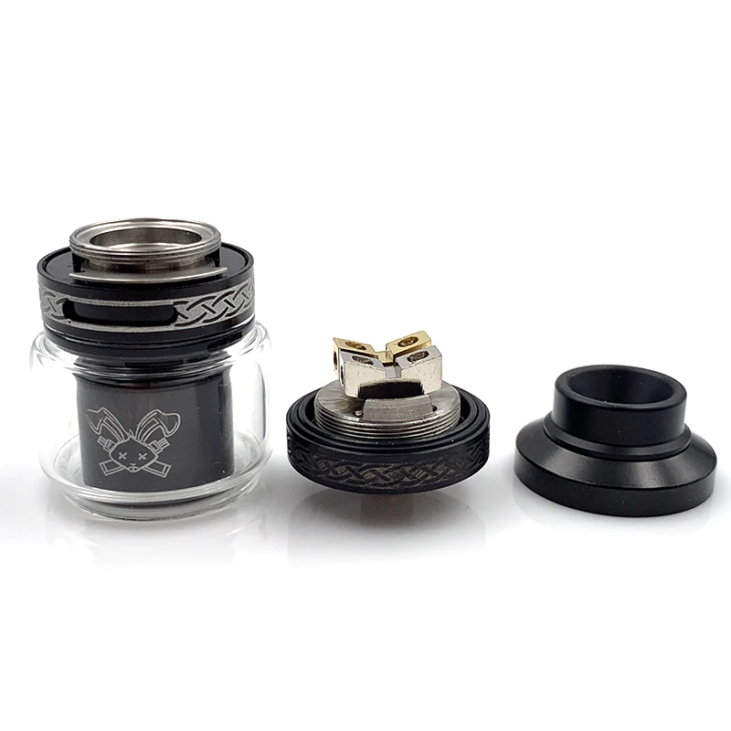

Vmiss Dead Rabbit V2 RTA Tank 2ml/5ml Base Dual Coil Vape Atomizer Deck for 510 Thread Electronic Cigarette Mod