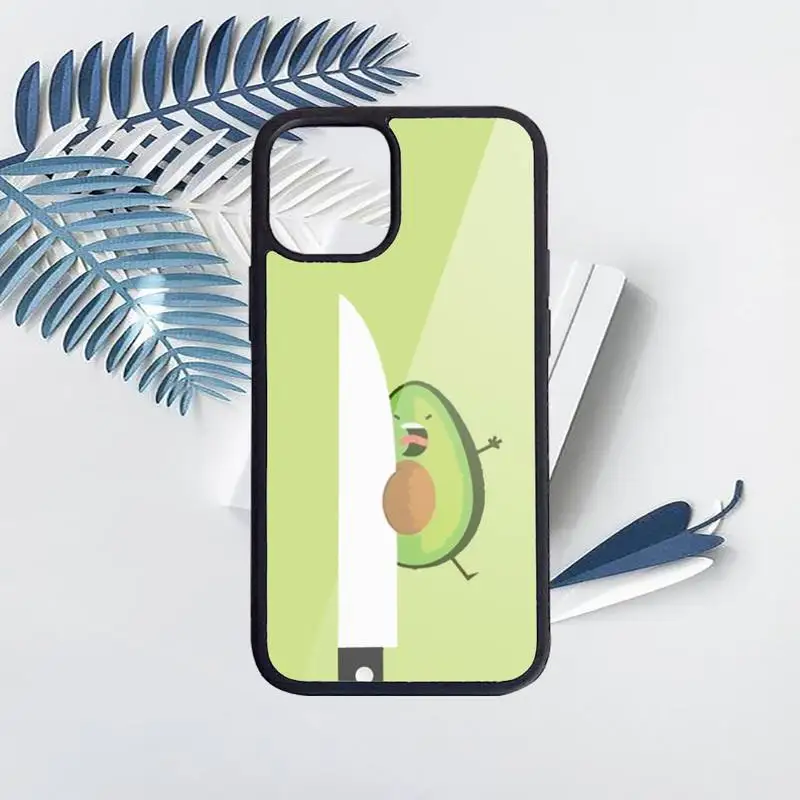 

avocado aesthetic cute fashion pattern Phone Case for iPhone 11 12 pro XS MAX 8 7 6 6S Plus X 5S SE 2020 XR Hard PC