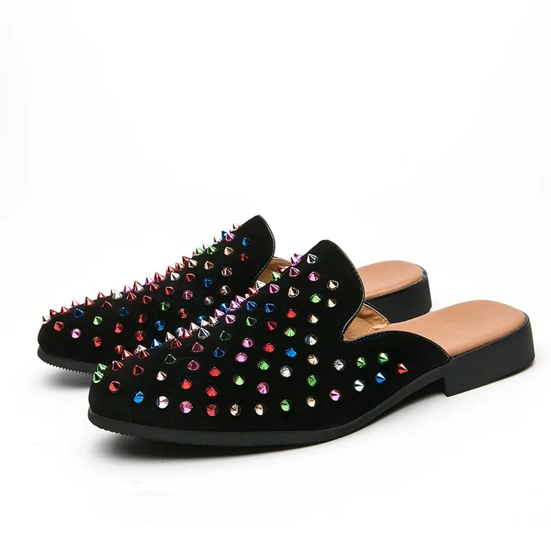Gorgeous Fashion Men Shoes Leather Loafers Light Comfortable Driving Zapatos Breathable Big Size Slippers Summer Hot Sale Trendy | Обувь