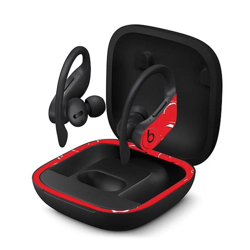 Персонализированная пленка набор Анти-Царапины стикер s для Powerbeats Pro Наушники стикер Защитная пленка Beats защита кожи стикер s