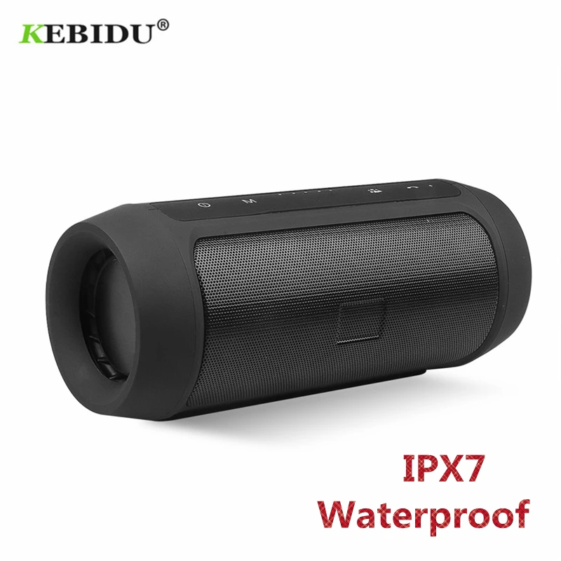 Портативная Bluetooth Колонка KEBIDU высокой мощности Беспроводная Громкая s звуковая