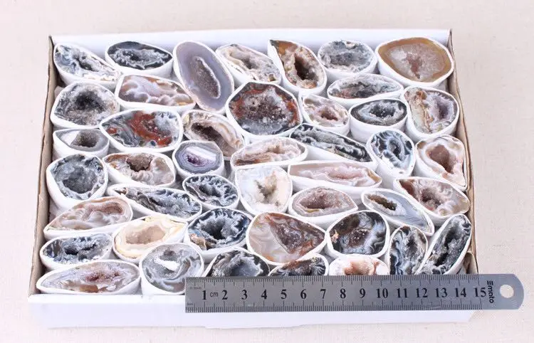 Изысканный Рог изобилия Природный кристалл пещера Агат украшение символ удачи