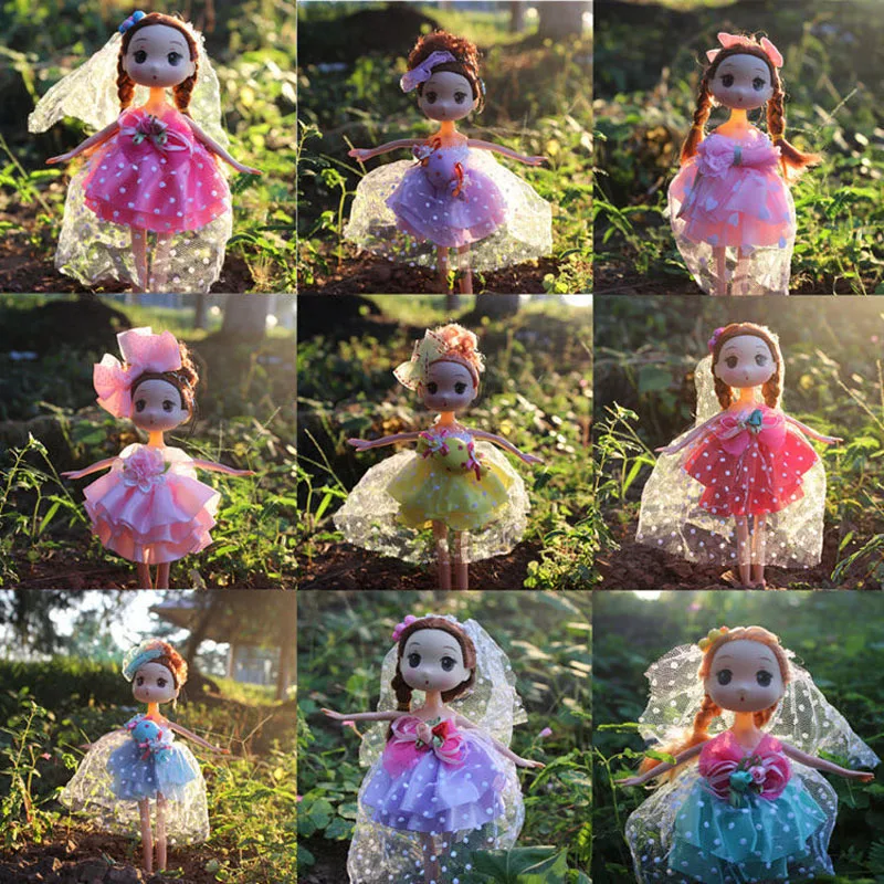 Милые миниатюрные плюшевые куклы для девочек модные детские мягкие игрушки