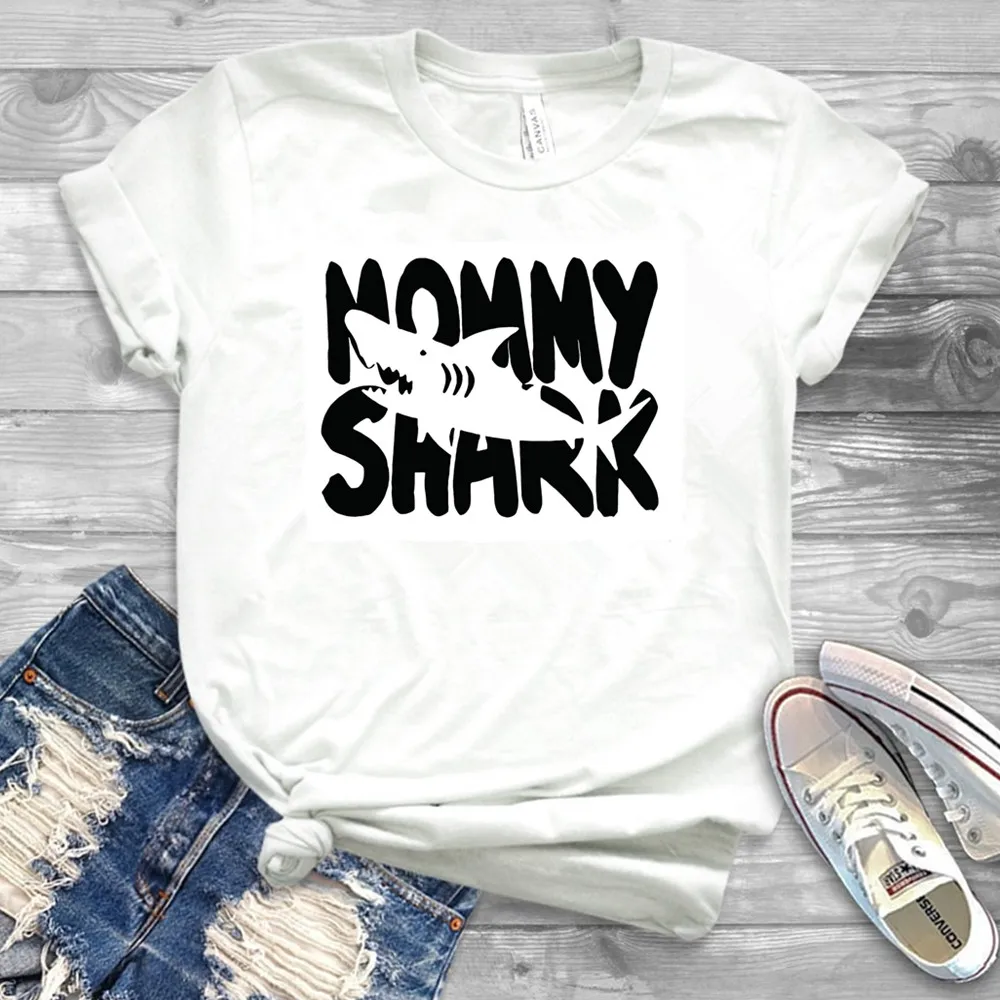 I Love Mama рубашка с акулой Смешные мать новые футболки для мальчиков мамы