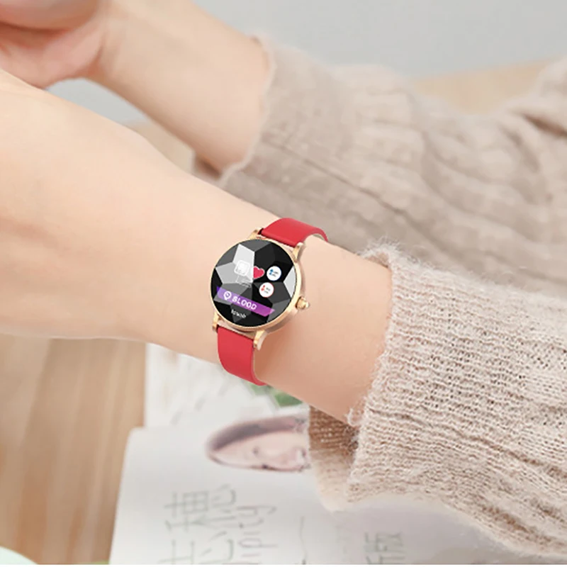 Женский модный многофункциональный спортивный трекер Смарт часы с