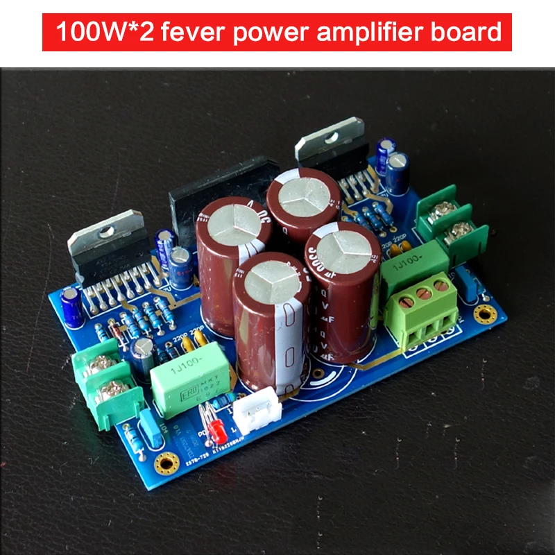 Плата усилителя мощности 100 Вт * 2 DIY AC15-32V TDA7293 цифрового 20 Гц ~ кГц 4-8 Ом |