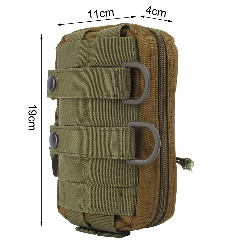 600D Molle EDC пакет тактический аксессуар сумка жилет поясной ремень крепление гаджет