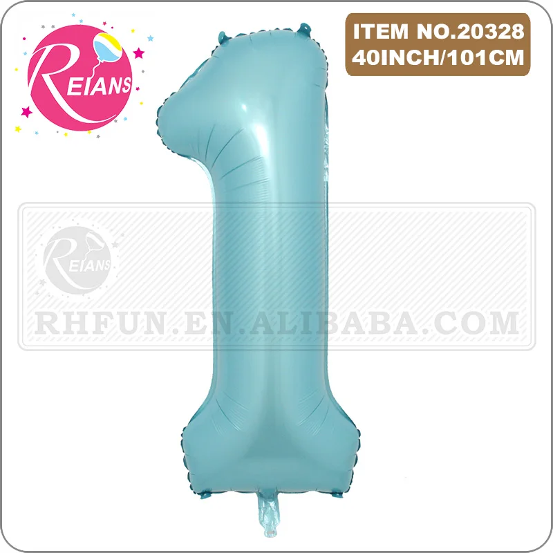 Воздушный шар из фольги светильник-голубой 40 дюймов | Дом и сад