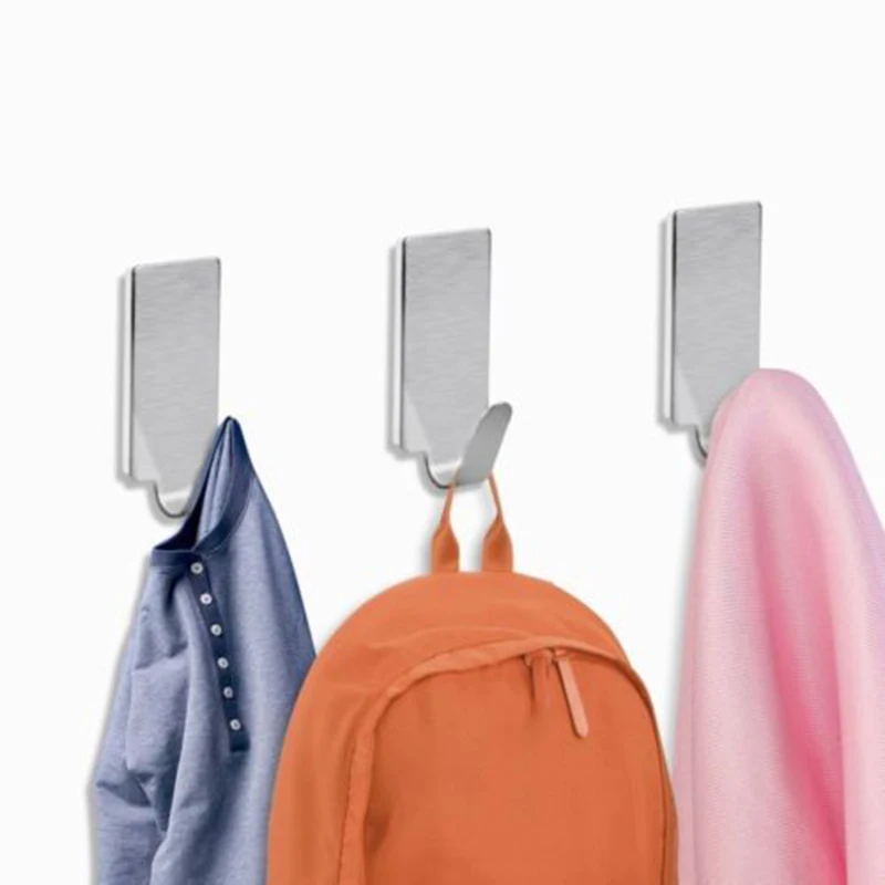 

12Pcs 304 Stainless Steel Razor Holder Men Shaving Shaver Shelf Shaving Razor Rack Bathroom Home Viscose Wall Hooks Hanger