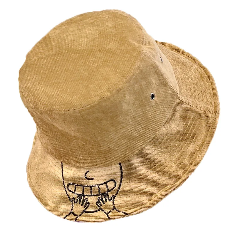 

Fashion Summer Wild Washed Fisherman Hat NOPE Letter Embroidered Bucket Hats Hip-hop Hats Outdoor Cotton Sun Hats Panama Hats