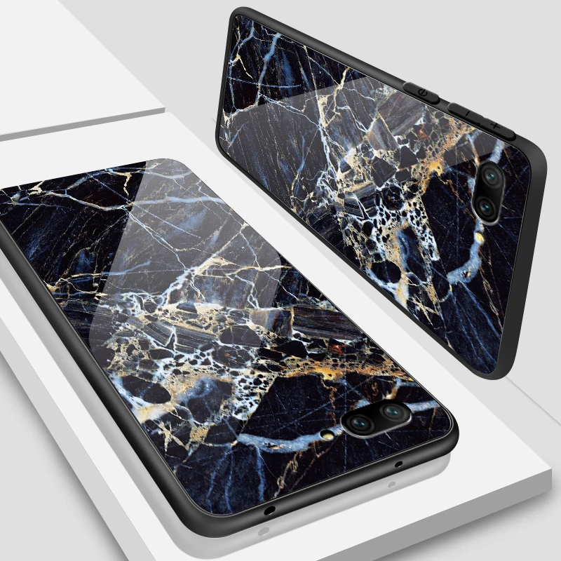 W302 Роскошный чехол для Huawei Honor 6X 7A 7C 7X 8A 8X9 облегченное закаленное стекло чехол Y6 Y9 Y7 премьер-профессионал Magic2 дизайн полоса задняя крышка - Цвет: W302