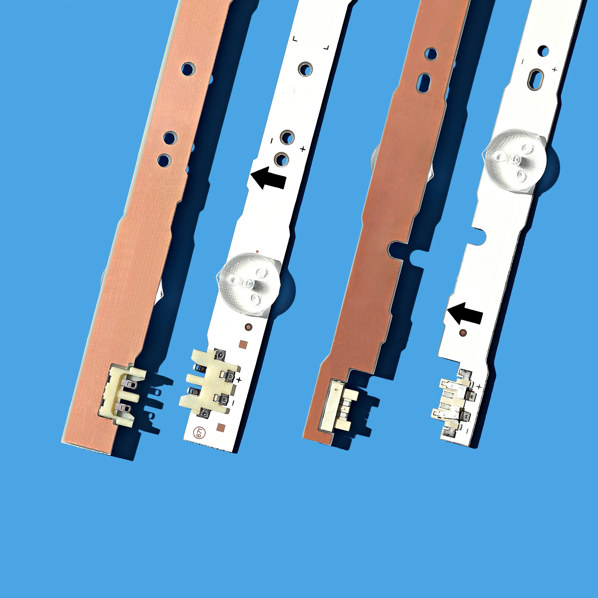 10pcs LED strip D4GE-400DCA-R2 D4GE-400DCB-R2 BN96-30449A BN96-30450A For SamSung 40'' TV UE40H5270 UE40J6240AK UE40J5600 |