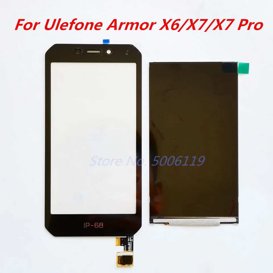 Новинка оригинальный ЖК дисплей для Ulefone Armor X6/X7/X7 Pro запасные части экрана +