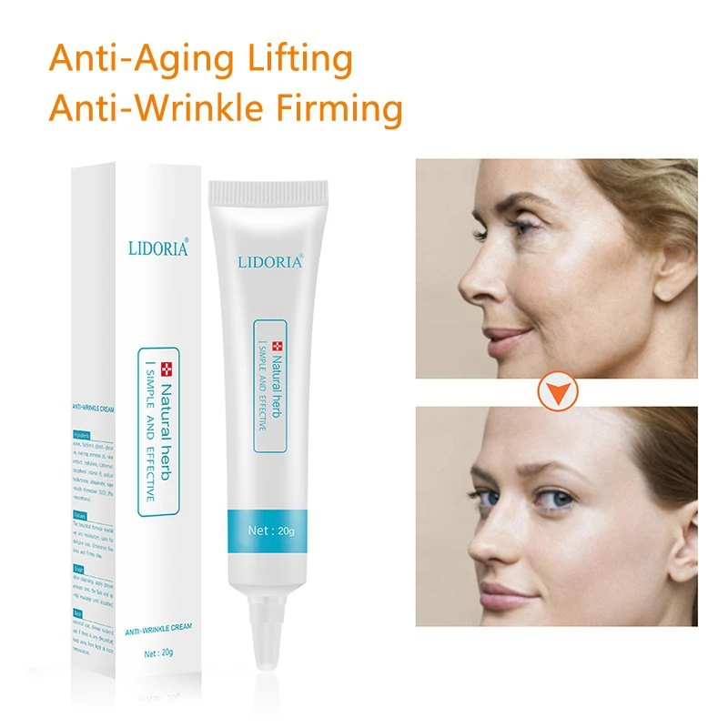 Anti Aging Face Cream Anti Wrinkle Acne Pimple Spot Resveratrol Whitening Moisturizing Facial Cream Beauty Skin Care 20g Q1