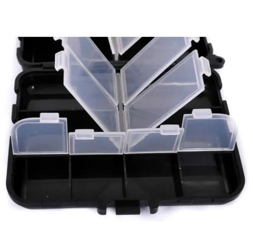 16 с двумя отделениями Водонепроницаемый Для рыбалки рыболовные Шестерни ящик