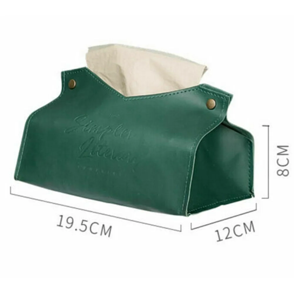 1 шт. кожаный Органайзер для салфеток|Коробки салфеток| |