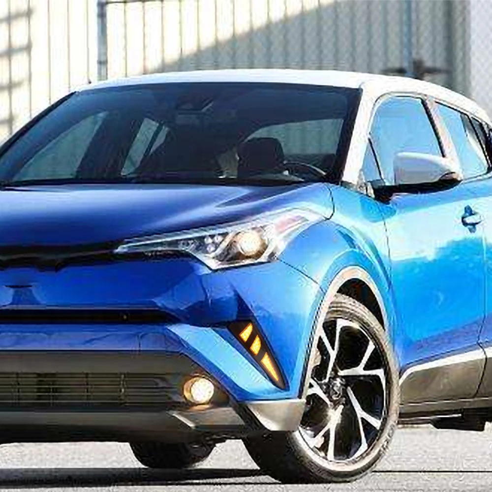 2 шт. для TOYOTA C-HR CHR 2016 2017 2018 2019 светодиодный автомобильный DRL дневные ходовые огни