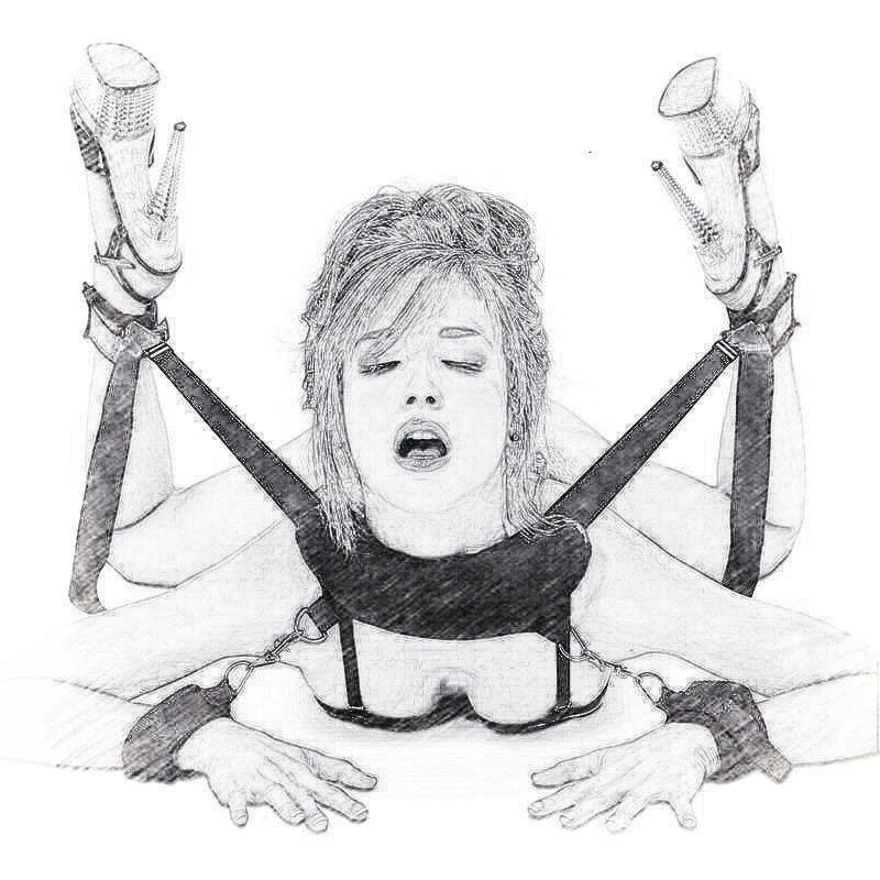 Наручники SM игры для взрослых секса Эротические аксессуары манжеты на лодыжке