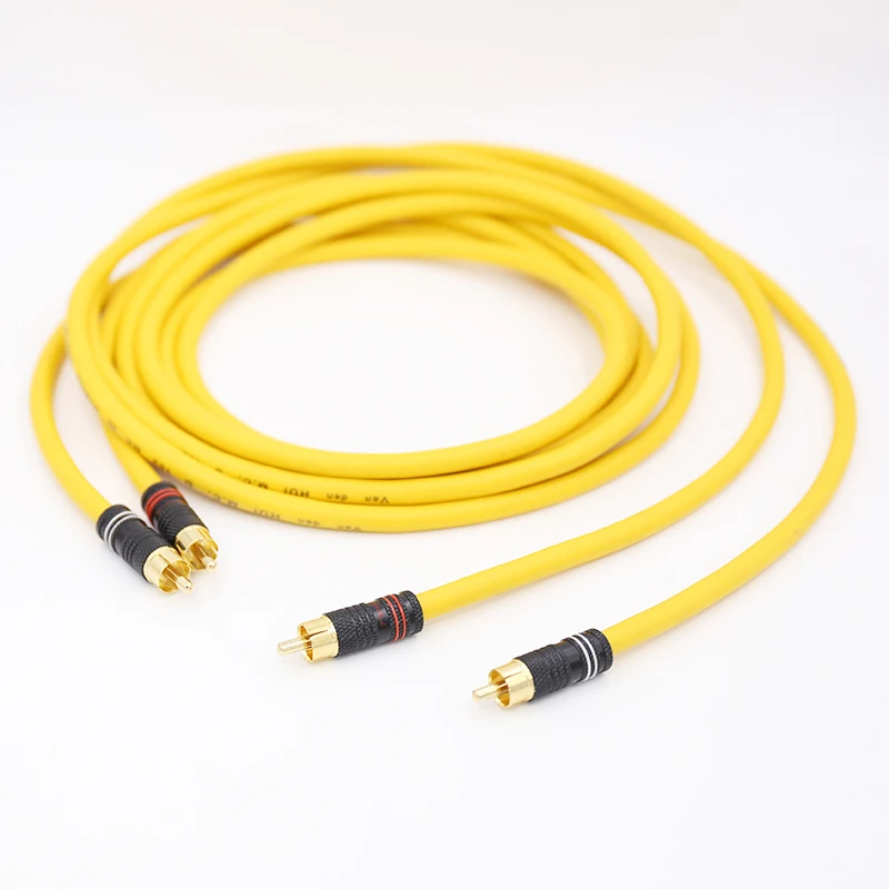 Кабель удлинитель VDH MC D102 MK III гибридный RCA кабель с позолоченным штекером Hi Fi