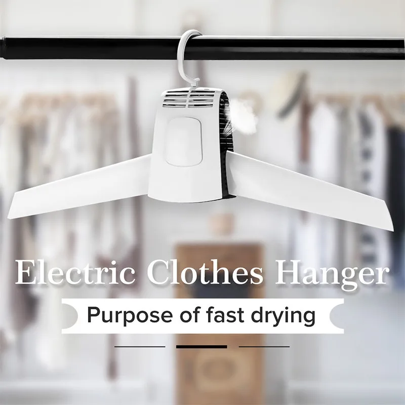 

Electric Clothes Hanger Portable Drying Machine Rack Home Indoor Dorms Dryer Shoes Clothes Hot Cold Rack Cloth Dryer