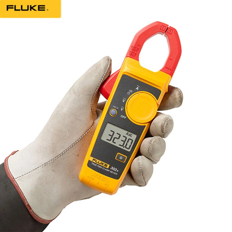 Фото Цифровой токоизмеритель зажим Fluke 302 +/F381 плоскогубцы амперметр тестер Цифровой токоизмеритель зажим Fluke 302 +/F381 плоскогубцы амперметр тестер