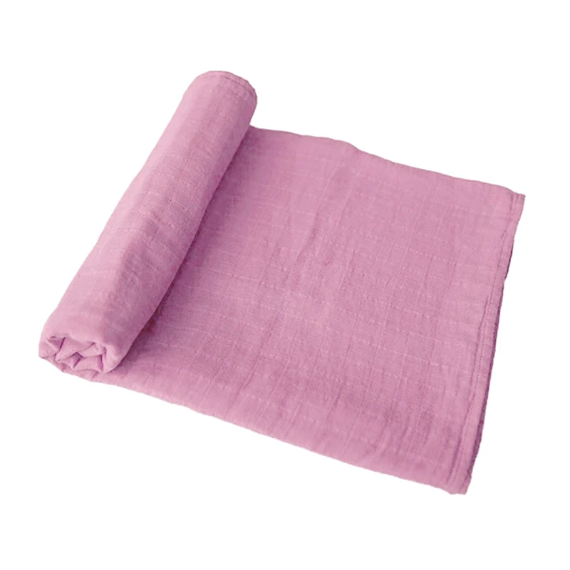 

120x120cm Baby Stroller Blanket Soft Gauze Infant Newborn Swaddle Wrap Sleepsack