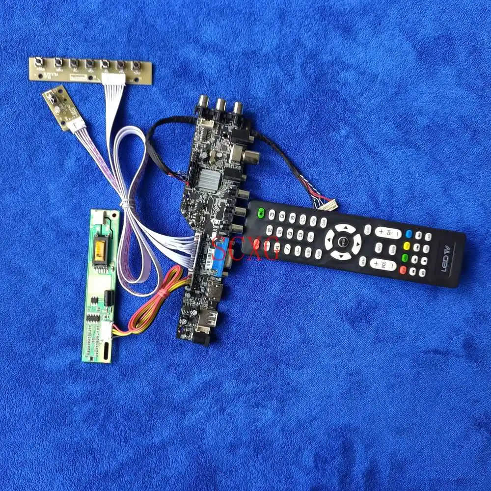 

1440*900 DVB Digital Signal LVDS 30-Pin KIT HDMI-compatible VGA AV USB 1CCFL Fit N141C1/N141C2/N141C3 LCD screen controller card