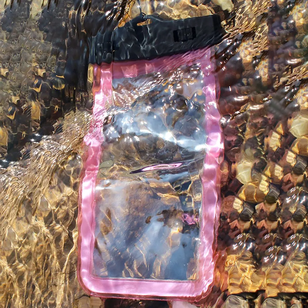 

Swimming Bags Mobile Waterproof Bag PVC Phone Case For All Models Under 6.5 inch