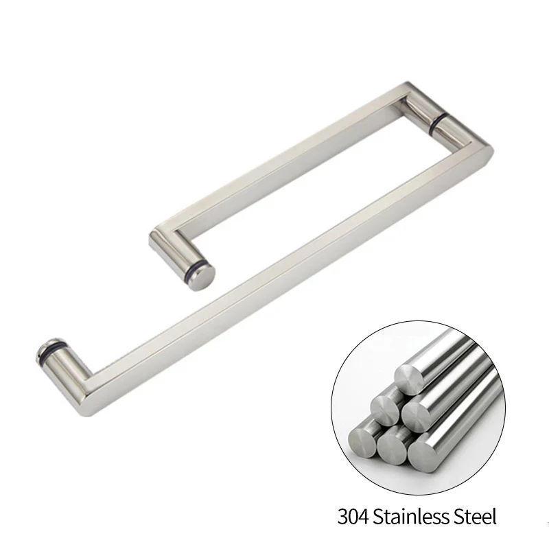 2 шт./партия 304 душевые корпуса из нержавеющей стали антикоррозийная стеклянная