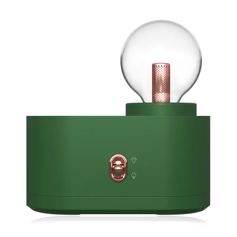 

Portable Wireless Humidifier Desktop 2000mAh Battery Air Humidifier 350ML Capacity Water Diffuser Night Light Mist Maker DC5V