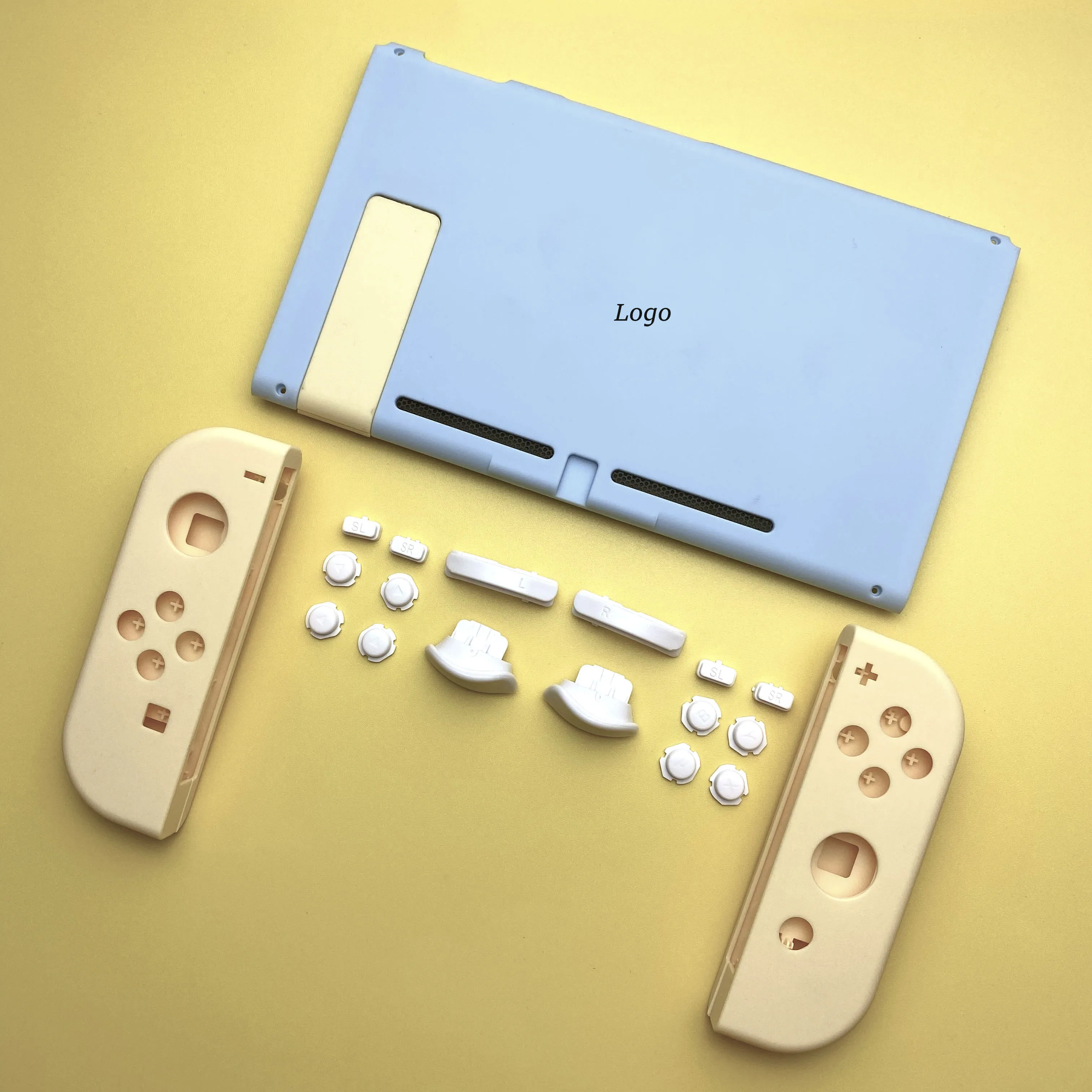 Корпус консоли переключателя NS DIY для Nintendos задняя пластина с сменный кронштейн