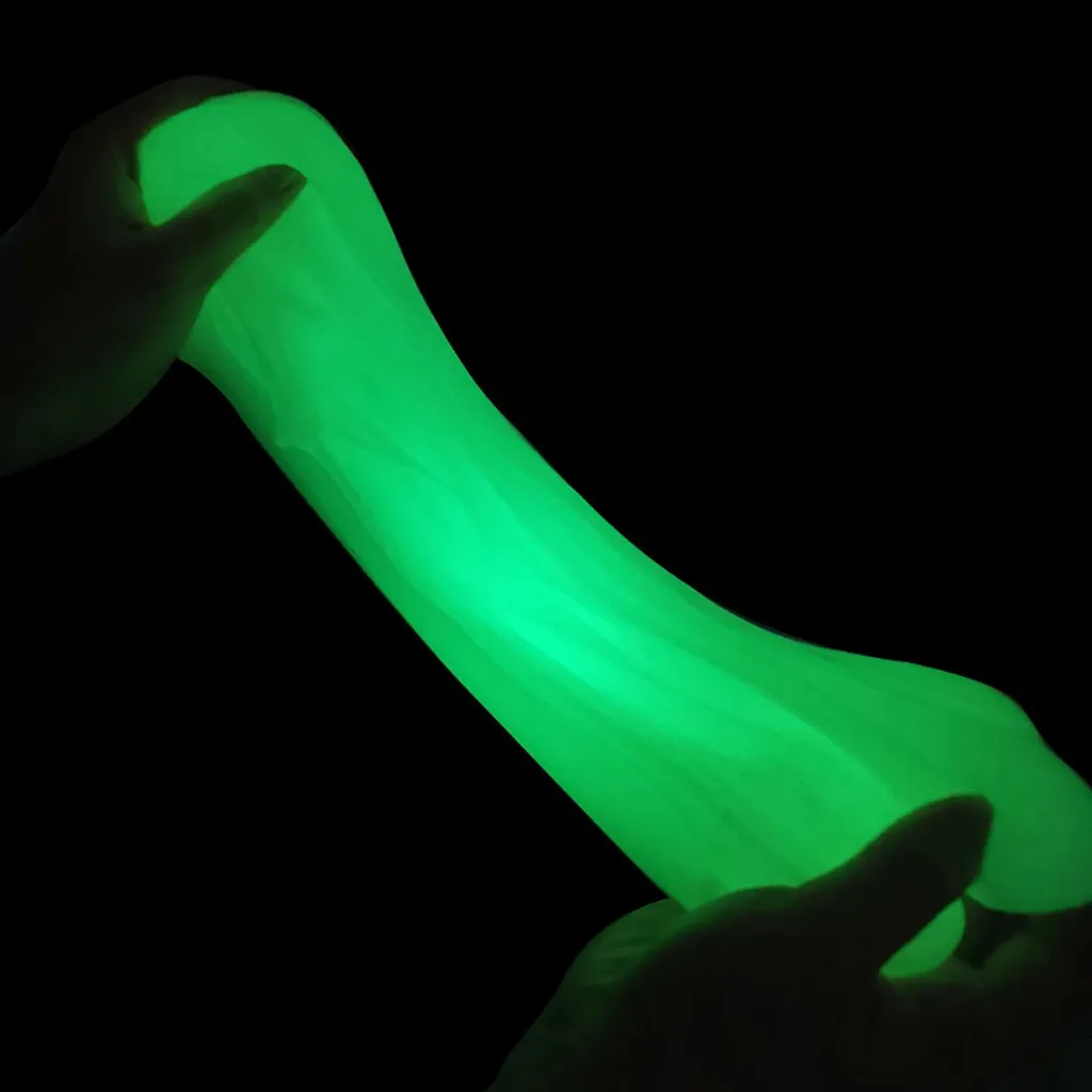 3D пушистая пенопластовая глина для слайма DIY мягкий хлопковый Набор светится в