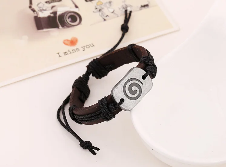 Винтажные очаровательные плетеные браслеты из воловьей кожи в античном стиле