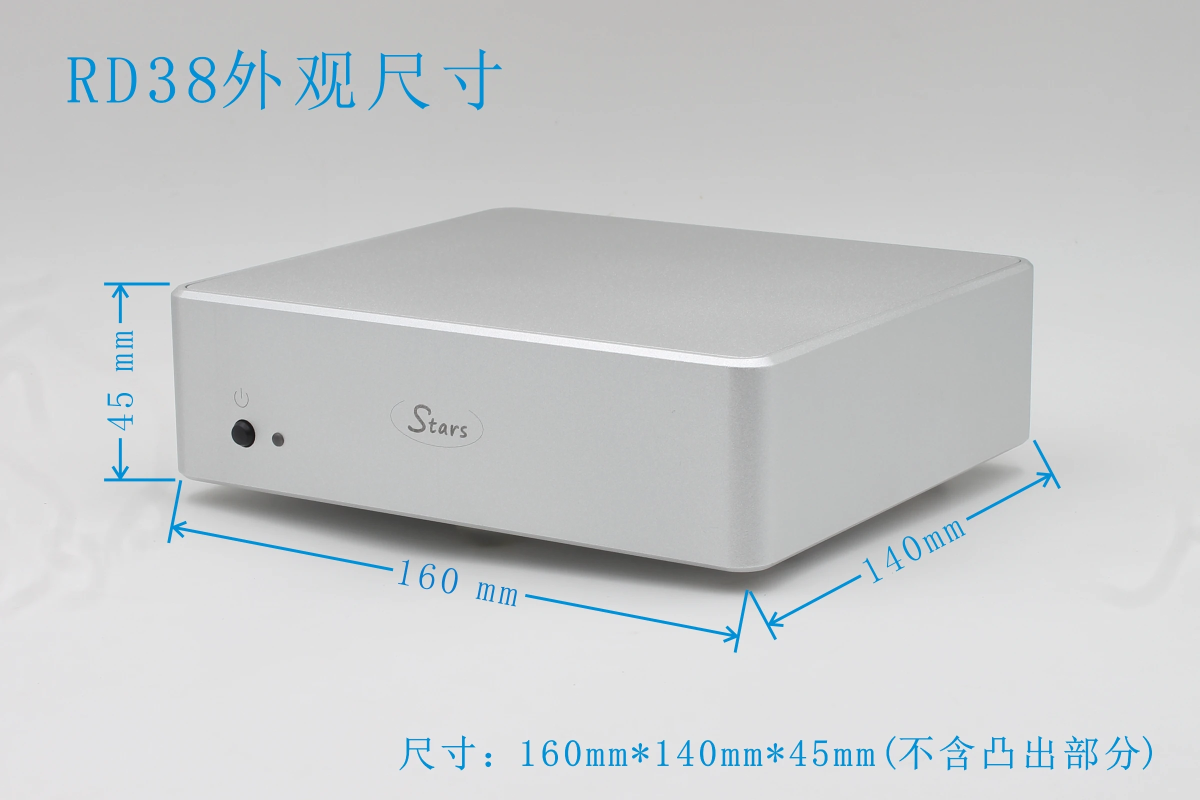 GZHYAJIN Ustars Audio RD38 Dual 9038 Q2M Raspberry Pi Pi4 сетевой плеер