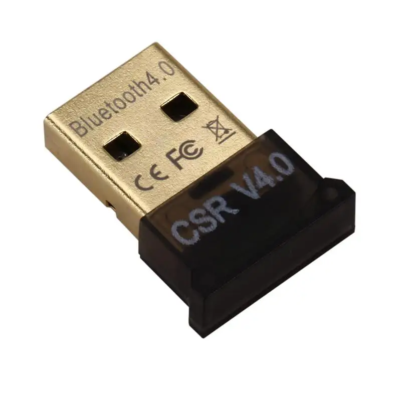 

New Mini USB Bluetooth Adapter Dual Mode Receiver for Windows 10/8/7/XP V4.0