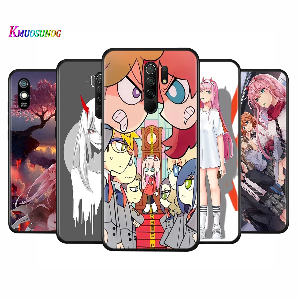 

Darling In The Franxx Silicone Cover For Xiaomi Redmi K40 K30 K30i K30S K30T K20 10X GO Y2 Y3 Pro Ultra Phone Case