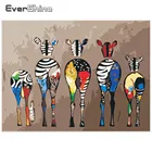 EverShine 5D Diamond Painting Full Square Cartoon Pictures Of Rhinestones Diamond Embroidery Zebra Cross Stitch Children Gift