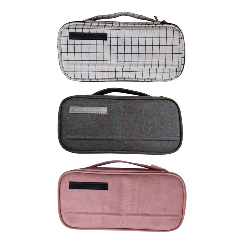 1 шт. три слоя Большой Ёмкость Карандаш Чехол школа ручка чехол принадлежности