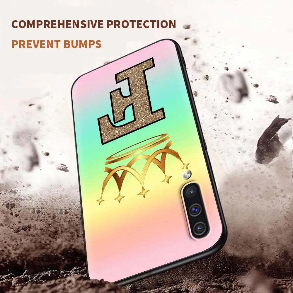 

Colour Letter Soft Case for Samsung Galaxy A50 A51 A70 A71 A21s A10 A30 A20e A40 A20s A10s Silicone Capa Phone Cover