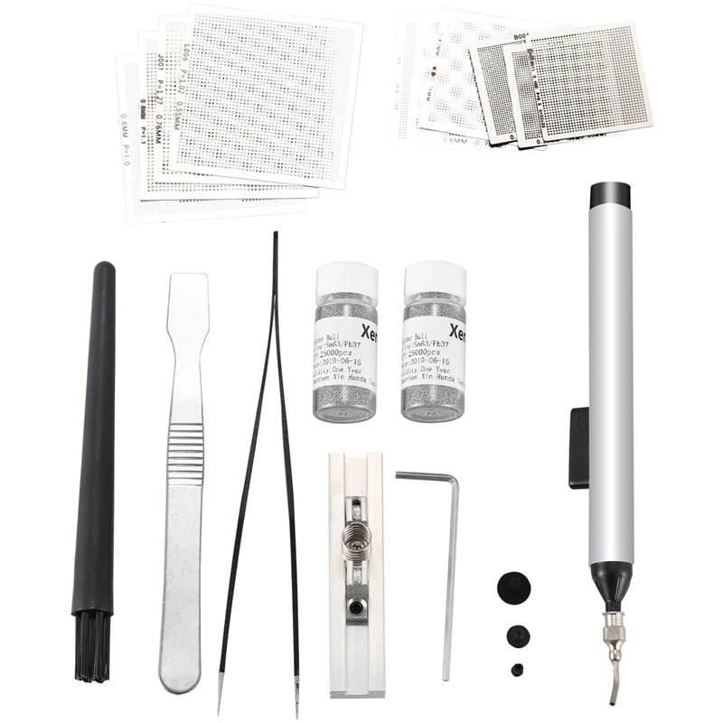 

Hot Stencils Bga Reballing Kit for Ps3 Chip Reballing Repair Game Consoles Repair Tools Kit