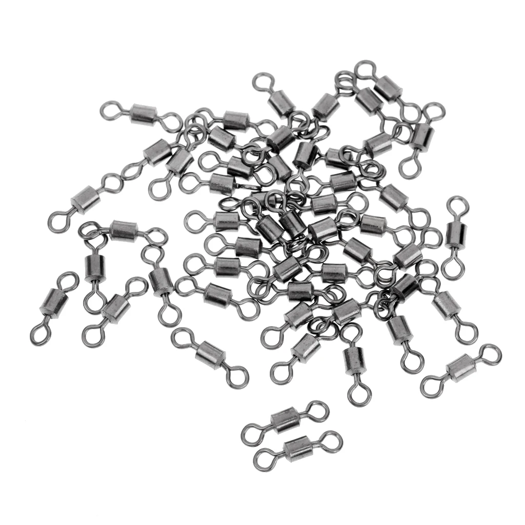 

50 штук Вертлюг для рыбалки, крепкие Вертлюг, карп для рыбалки