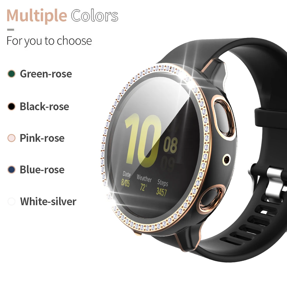 Защитная пленка для экрана двухцветная из поликарбоната Samsung Galaxy Watch Active 2 40 мм 44