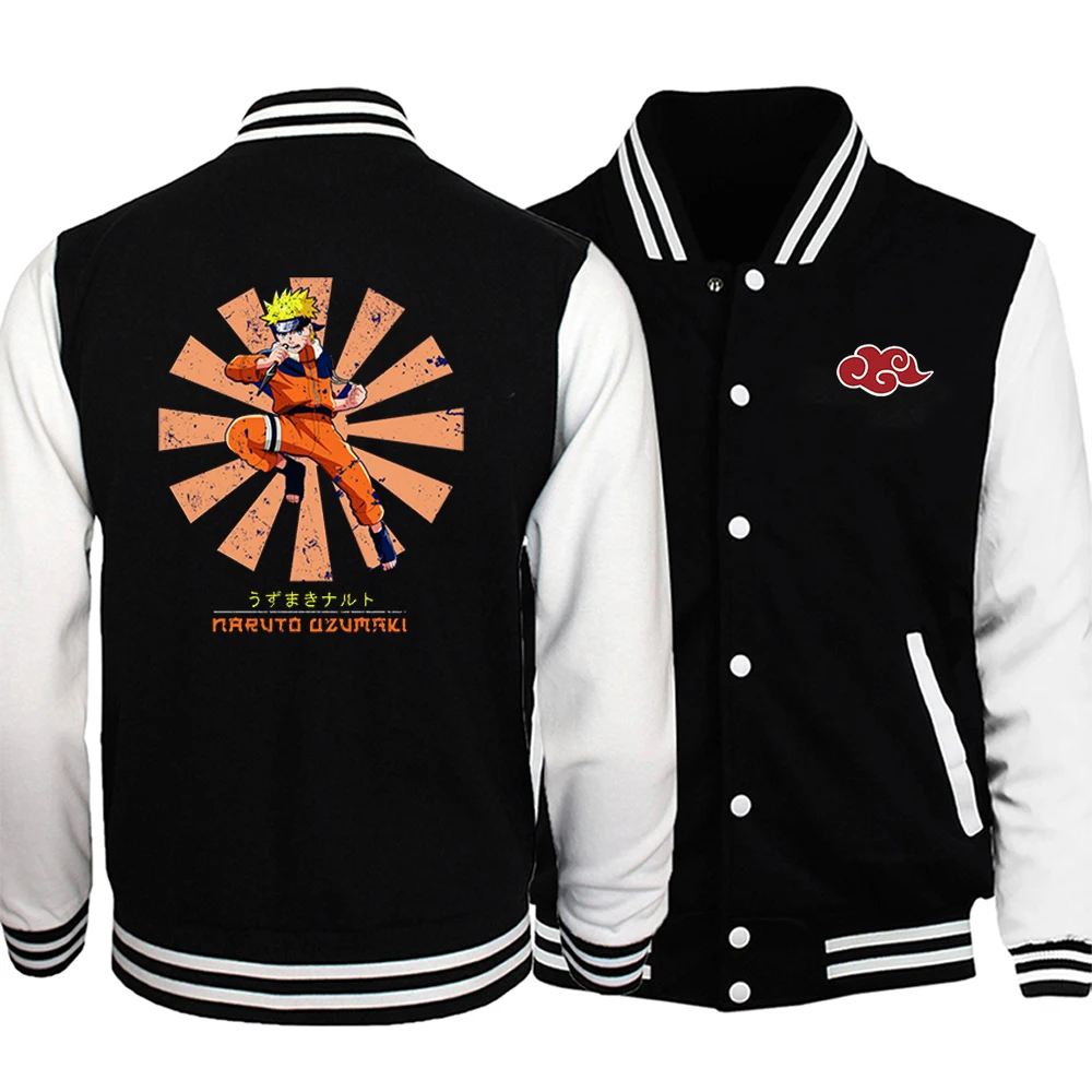 

Cool cool Base Jacket Anime Printing Men Uniform Coat Winter Fashion Sweatshirt Warm Hip Hop College Male Jackets Clothes