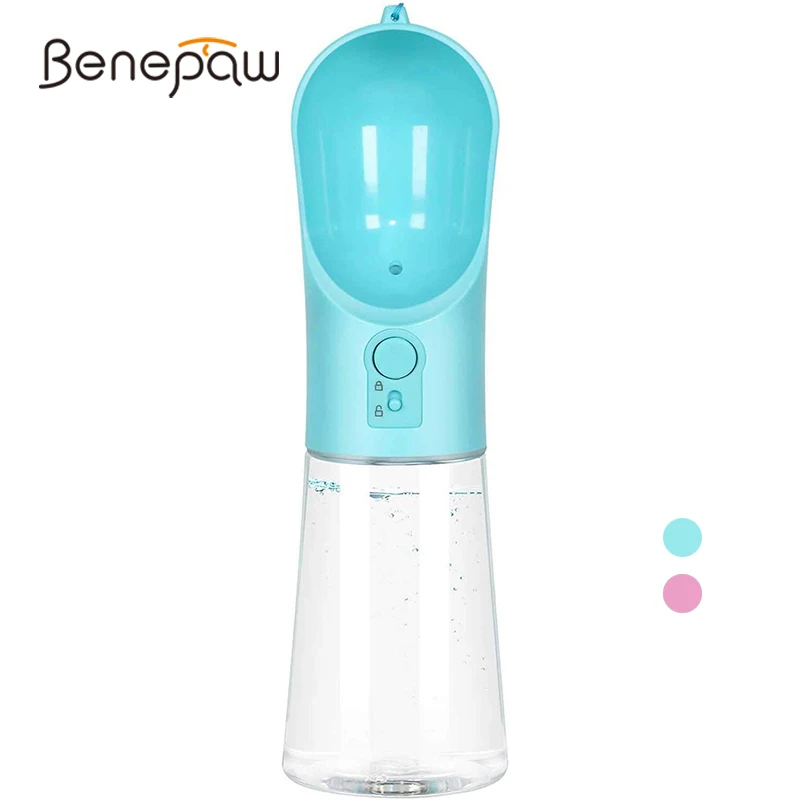 Бутылка для воды собак Benepaw 350 мл легкая прочная герметичная|Кормление собаки| |