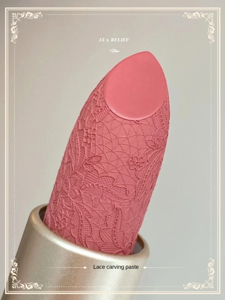 TT помада с тиснением нишевой бренд недорогая губная для студентов молочным чаем