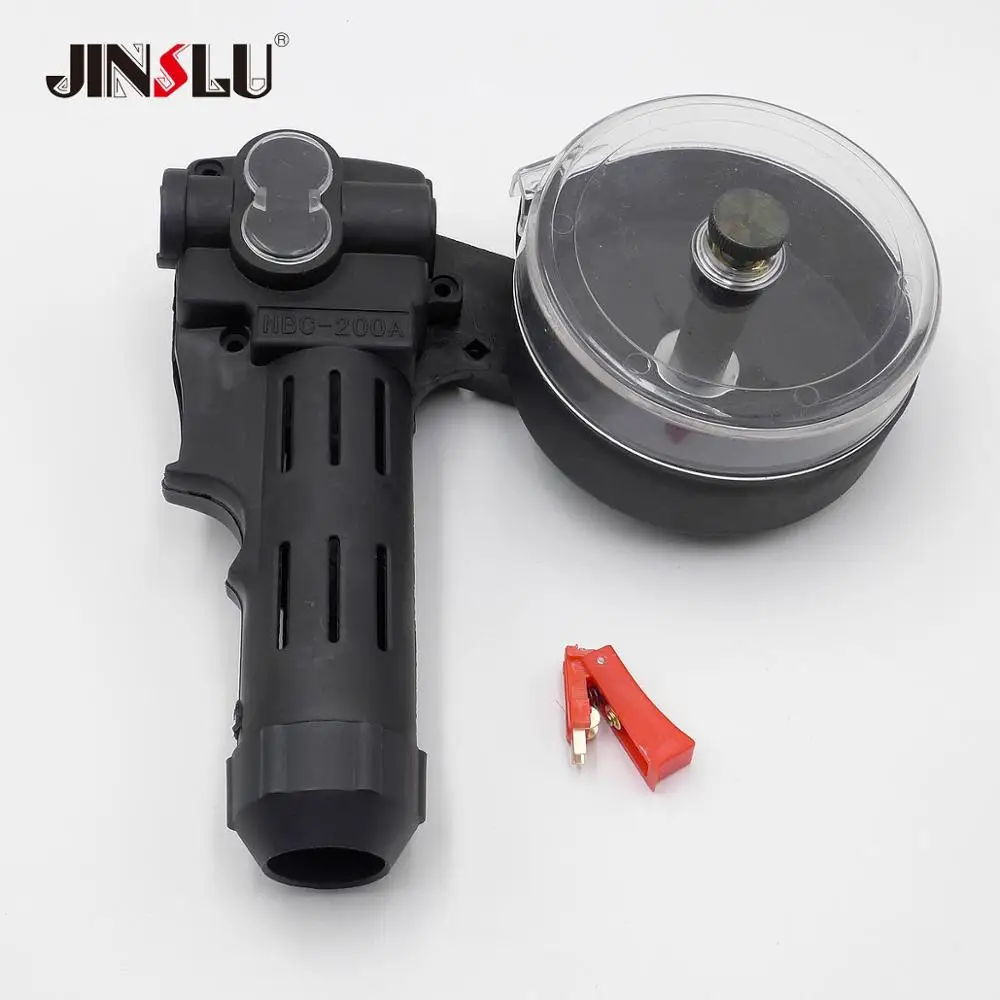 Пластиковая крышка ручки для пистолета-катушки MIG нажимной питатель Алюминиевая