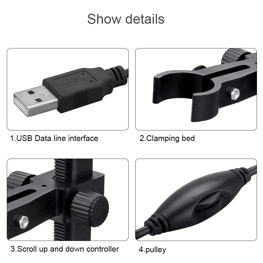 Мега пикселей 1600X профессиональный 8 светодиодный USB цифровой микроскоп 2MP электронный микроскоп Эндоскоп зум Камера Лупа