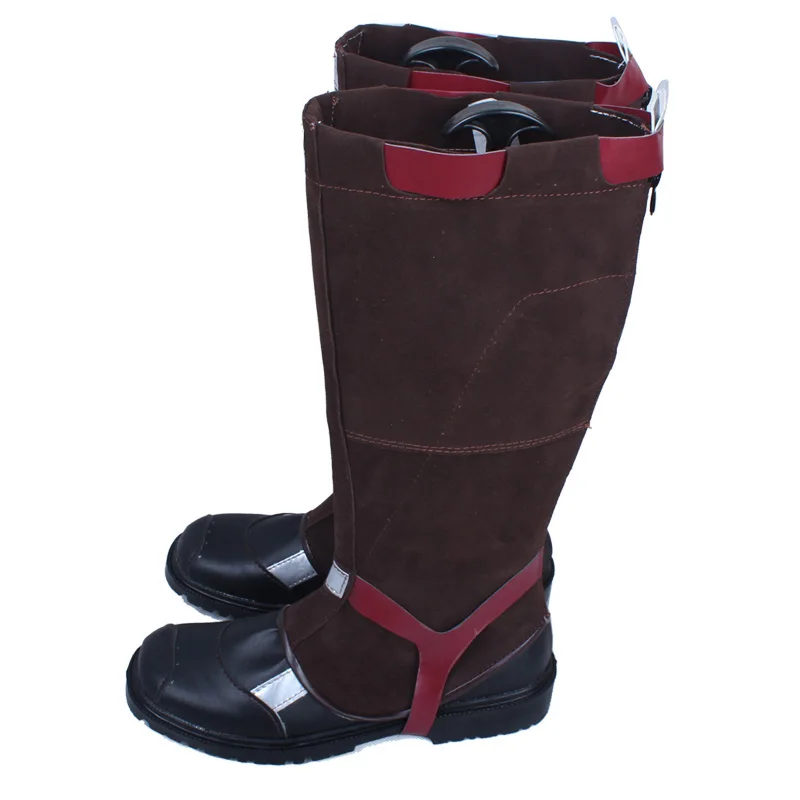 CostumeBuy Капитан Америка Косплей Капитан Америка костюм Steve Rogers обувь солдат загрузки реквизит изготовленный на заказ костюм для Хэллоуина