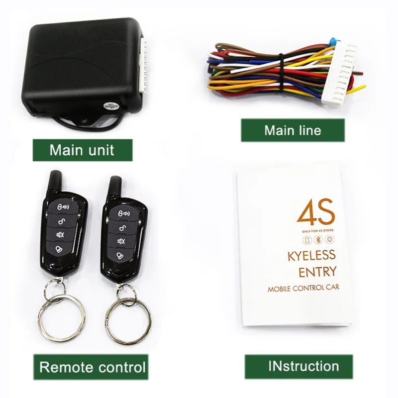 

Central Locking Car Alarm Mobile Phone Smart Remote Control Automation Door Universal 12V Cars Centralized Keyless Entry System